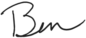 Ben Wilson signature graphic